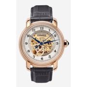 A0567 C1 D4 H2 S16 B3 Arabesque Collection カスタムウォッチ 自動巻き メンズ / ケース:RG / ダイアル:ゴールド・アラビア数字(2) / ハンズ:ブルー / ストラップ:Imperatore グレー / Dバックル:ローズゴールド