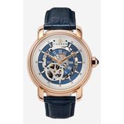 A1062 C1 D8 H1 S14 B2 Arabesque Collection カスタムウォッチ 自動巻き メンズ / ケース:RG / ダイアル:シルバー・ブルー / ハンズ:ローズゴールド / ストラップ:Imperatore ブルー / ピンバックル:ステンレスシルバー