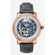 A1152 C1 D8 H2 S18 B4 Arabesque Collection カスタムウォッチ 自動巻き メンズ / ケース：RG / ダイアル：シルバー・ブルー / ハンズ：ブルー / ストラップ：Nobilta グレー / Dバックル：ステンレスシルバー