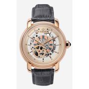 A0935 C1 D7 H1 S18 B3 Arabesque Collection カスタムウォッチ 自動巻き メンズ / ケース:RG / ダイアル:シルバー・ローズゴールド / ハンズ:ローズゴールド / ストラップ:Nobilta グレー / Dバックル:ローズゴールド