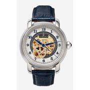 A1278 C2 D1 H2 S14 B2 Arabesque Collection カスタムウォッチ 自動巻き メンズ / ケース:SS / ダイアル:ゴールド・アラビア数字(1) / ハンズ:ブルー / ストラップ:Imperatore ブルー / ピンバックル:ステンレスシルバー