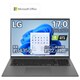 17Z90Q-AA79J1 [ノートパソコン LG gram/17型/Core i7/GeForce RTX 2050/メモリ 16GB/SSD 1TB/Windows 11 Home/Office Home ＆ Business 2021/チャコールグレー]