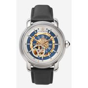 A1449 C2 D3 H1 S3 B1 Arabesque Collection カスタムウォッチ 自動巻き メンズ / ケース:SS / ダイアル:ゴールド・ブルー / ハンズ:ローズゴールド / ストラップ:Maschile ブラック / ピンバックル:ローズゴールド