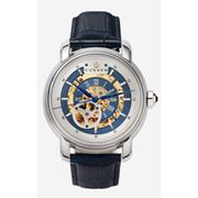 A1542 C2 D3 H2 S8 B2 Arabesque Collection カスタムウォッチ 自動巻き メンズ / ケース:SS / ダイアル:ゴールド・ブルー / ハンズ:ブルー / ストラップ:Imperatore ダークブルー / ピンバックル:ステンレスシルバー