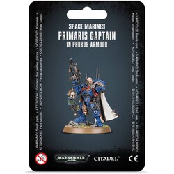 SPACE MARINES CAPTAIN IN PHOBOS ARMOUR