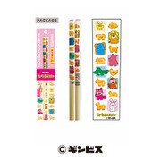 キャラクターグッズ たべっ子どうぶつ 竹箸 スクエア