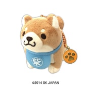 忠犬もちしば ぬいぐるみボールチェーン チャーム・もなか [キャラクターグッズ]