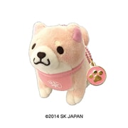 忠犬もちしば ぬいぐるみボールチェーン チャーム・さくら [キャラクターグッズ]