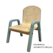 RURUチェア グリーン [木製ローチェア]