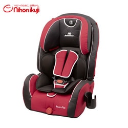 ヨドバシ.com - 日本育児 NIHONIKUJI 6210032001 [ハイバックブースターECFix レッドデニム ISOFIX・シートベルト固定両対応  チャイルドシート] 通販【全品無料配達】