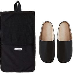 b2c プレーンステッチ トラベラー 抗菌＆防臭 S ブラック pup0041blk