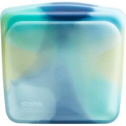 スタッシャーシリコーンバッグ EZサンドイッチ タイダイブルー STSB49EZ