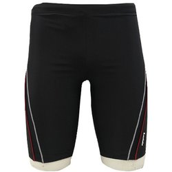 キャップ付きスイムパンツ メンズ 水着 BLKRED（9030） Lサイズ LMP2219