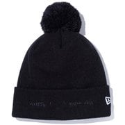 ポンポンニット miffy ミッフィー FACE 13327611 ブラック [ニットキャップ ビーニー]