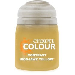 CITADEL CONTRAST： シタデルカラー コントラスト 18ml IRONJAWZ YELLOW [プラモデル用塗料]