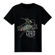 進撃の巨人 Tシャツ Mサイズ リヴァイ [キャラクターグッズ]