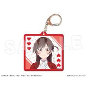 彼女、お借りします カラーアクリルキーホルダー 01. 水原千鶴 [キャラクターグッズ]