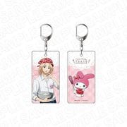 東京リベンジャーズ×サンリオキャラクターズ 両面キーホルダー cooking Ver. 佐野万次郎 / マイメロディ [キャラクターグッズ]