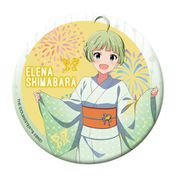アイドルマスター ミリオンライブ！ グリッター缶バッジ C 島原エレナ [キャラクターグッズ]