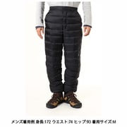 DOUCE DOWN PANTS TOMUJD99 BK XSサイズ [ダウンパンツ メンズ]