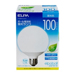 ヨドバシ.com - 朝日電器 エルパ ELPA エルパ 電球形蛍光灯