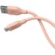 シリコンケーブル USB-A to USB-C 2m QC3.0対応 ピンク CIO-SL30000-AC2-PK