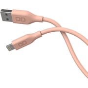 シリコンケーブル USB-A to Lightning 2m ピンク CIO-SL30000-AL2-PK