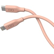 シリコンケーブル USB-C to Lightning 2m ピンク CIO-SL30000-CL2-PK