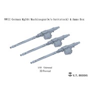 P35-216 1/35 WW II ドイツMG34T機関銃車載型（銃床無し）（3D） [1/35スケール ディティールアップパーツ]