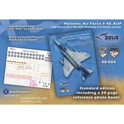 48-004 1/48 F-4E AUP ギリシア空軍デカール [1/48スケール デカール]