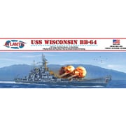 AMCM3006 1/665 米海軍戦艦 USS ウィスコンシン BB-64 （16インチサイズ） [1/665スケール プラモデル]