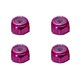 SGX-02PK アルミナイロンナット M2 4pcs ピンク [ラジコン用パーツ]