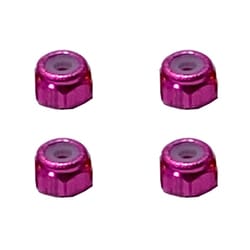 SGX-02PK アルミナイロンナット M2 4pcs ピンク [ラジコン用パーツ]