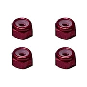 SGX-02R アルミナイロンナット M2 4pcs レッド [ラジコン用パーツ]