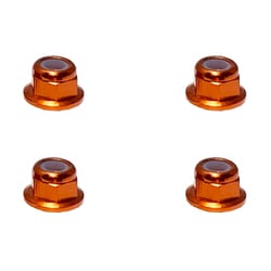 SGX-03FOR アルミフランジナイロンナット M3 4pcs オレンジ [ラジコン用パーツ]