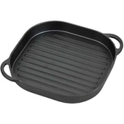 グリルプレート24×24cm ウェーブ スプラウト 鉄鋳物製 HB-6220