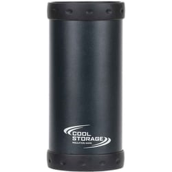 D-6746 [ボトルカバー 保冷 ステンレス ペットボトル 500ml～650ml対応 クールストレージ ブラック]