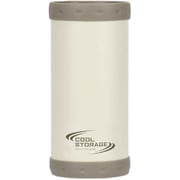 D-6748 [ボトルカバー 保冷 ステンレス ペットボトル 500ml～650ml対応 クールストレージ ラテ]