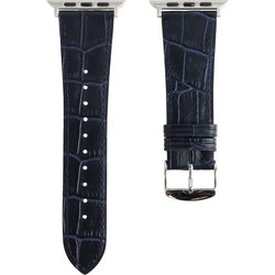 RWK031DW [Apple Watch対応バンド 42/44/45mm  ネイビー]