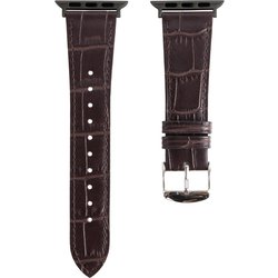 RWK531BU [Apple Watch対応バンド 38/40/41mm  ダークブラウン]