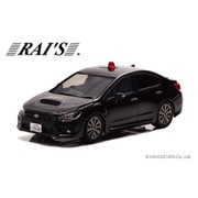 H7431809 1/43 スバル WRX S4 2.0GT Eye Sight VAG 2018 青森県警察交通部交通機動隊車両 覆面 黒 [ダイキャストミニカー]