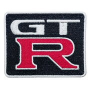 ワッペン NISSAN スカイライン GT-R BNR34型 エンブレム [キャラクターグッズ]