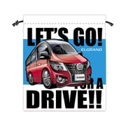 巾着 NISSAN ELGRAND（エルグランド） [キャラクターグッズ]