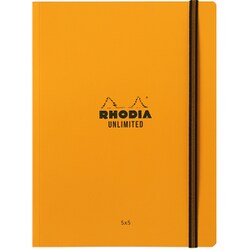 アンリミテッド A5＋ オレンジ 5mm方眼 cf118758