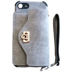 SP-IPSE3RECA-SGY [iPhone SE（第3世代/第2世代）/8/7用 retro Shoulder Strap case]