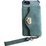 SP-IPSE3RECA-GR [iPhone SE（第3世代/第2世代）/8/7用 retro Shoulder Strap case]