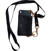 SP-IPSE3PKSH-BK [iPhone SE（第3世代/第2世代）/8/7用 Pocket Shoulder Strap case]
