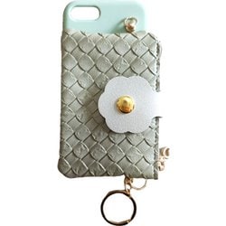 SP-IPSE3FLSH-GR [iPhone SE（第3世代/第2世代）/8/7用 flower Shoulder Strap case]