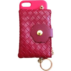 SP-IPSE3FLSH-RD [iPhone SE（第3世代/第2世代）/8/7用 flower Shoulder Strap case]