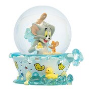 トムとジェリー スノーグローブ トムとジェリー（バスタイム） [塗装済完成品フィギュア 全高約150mm]